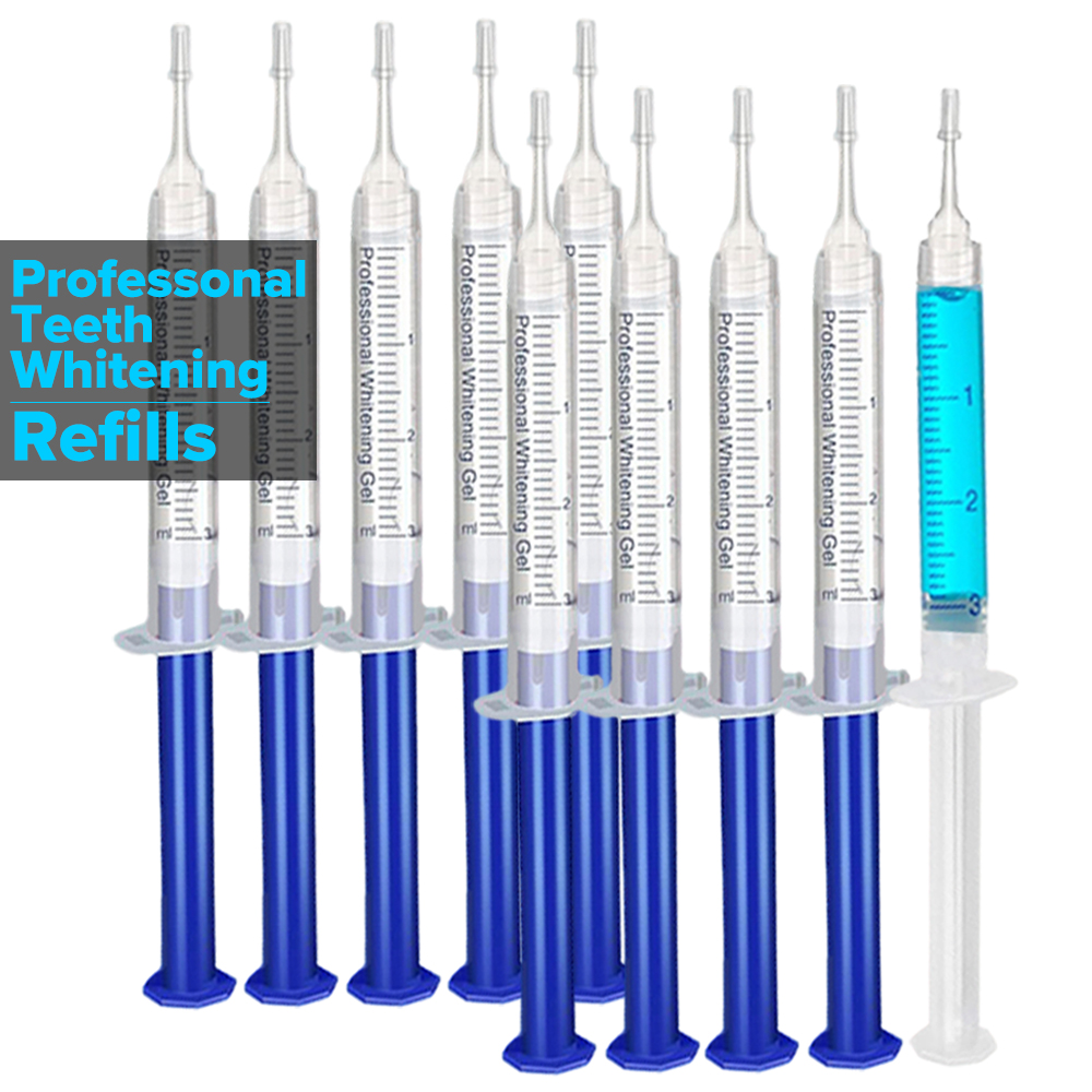 Teeth Whitening (Bleaching) - Teeth Whitening Gel Refill Syringe Tooth