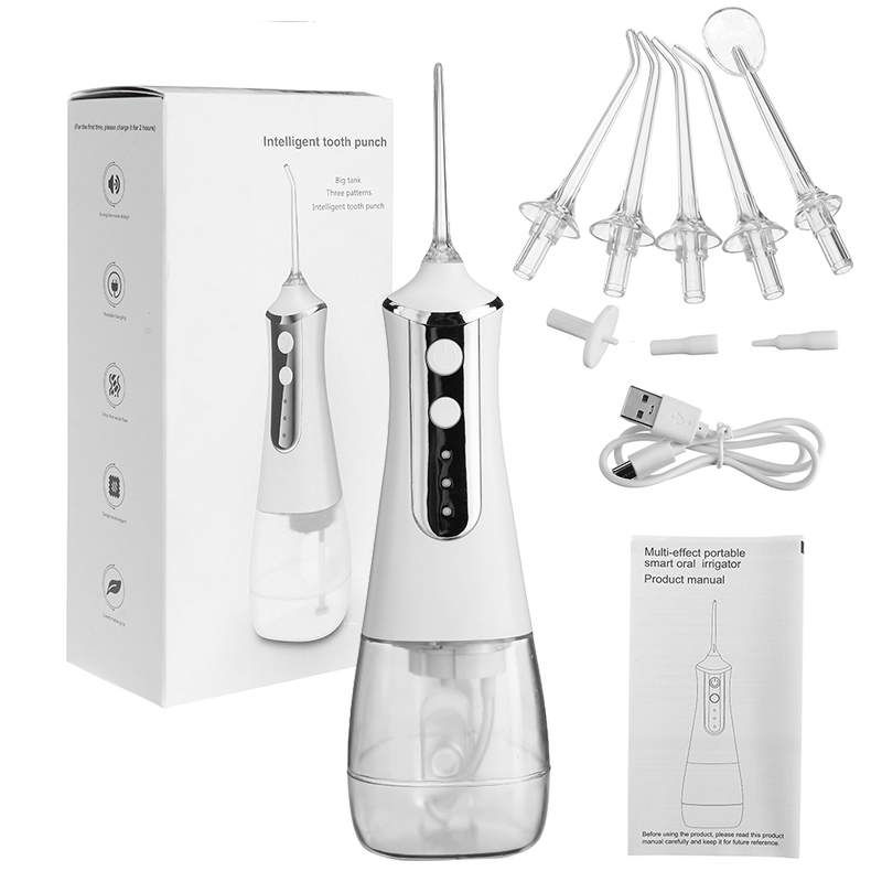 Portable Oral Irrigator Water  - Dental Floss Picks บทวิจารณ์และราคา