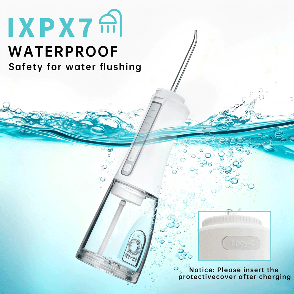 Portable Oral Irrigator 4 Mode - Dental Floss Picks บทวิจารณ์และราคา