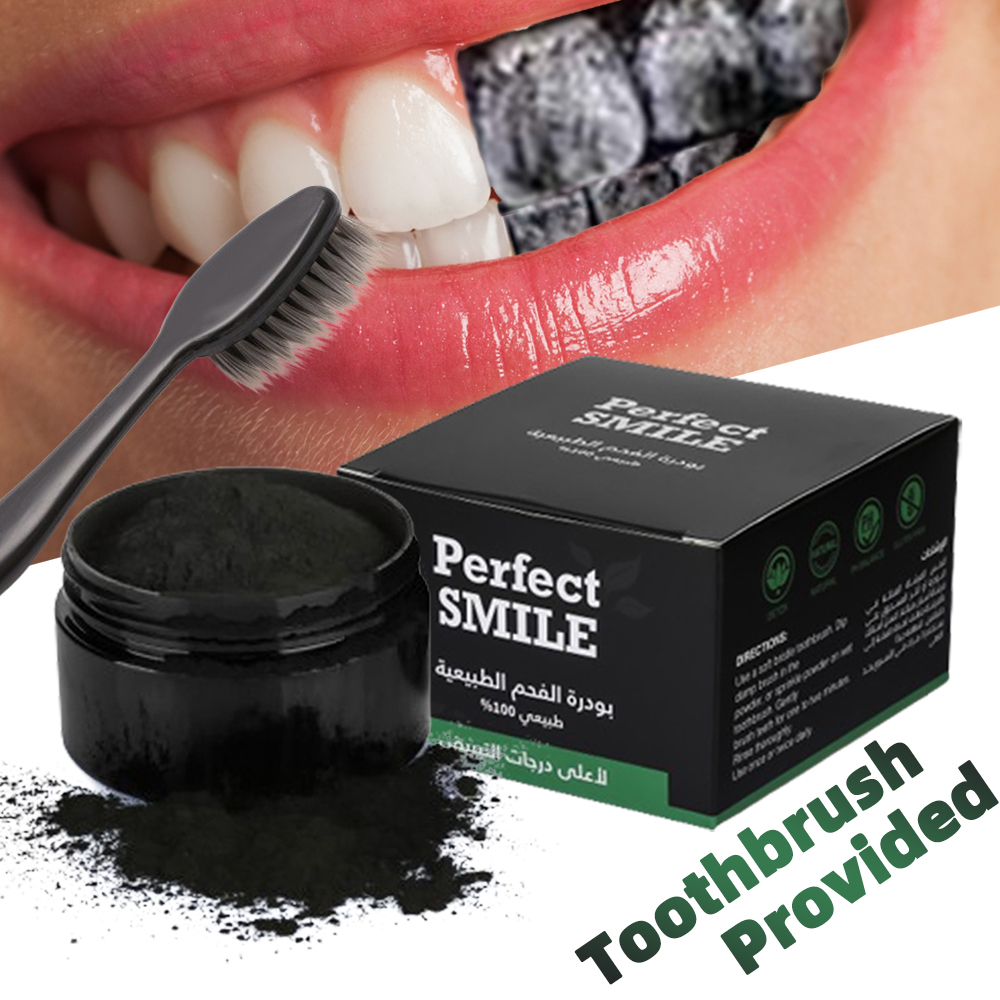 Teeth Whitening Powder Organic - Whitening Powder Activated บทวิจารณ์และราคา