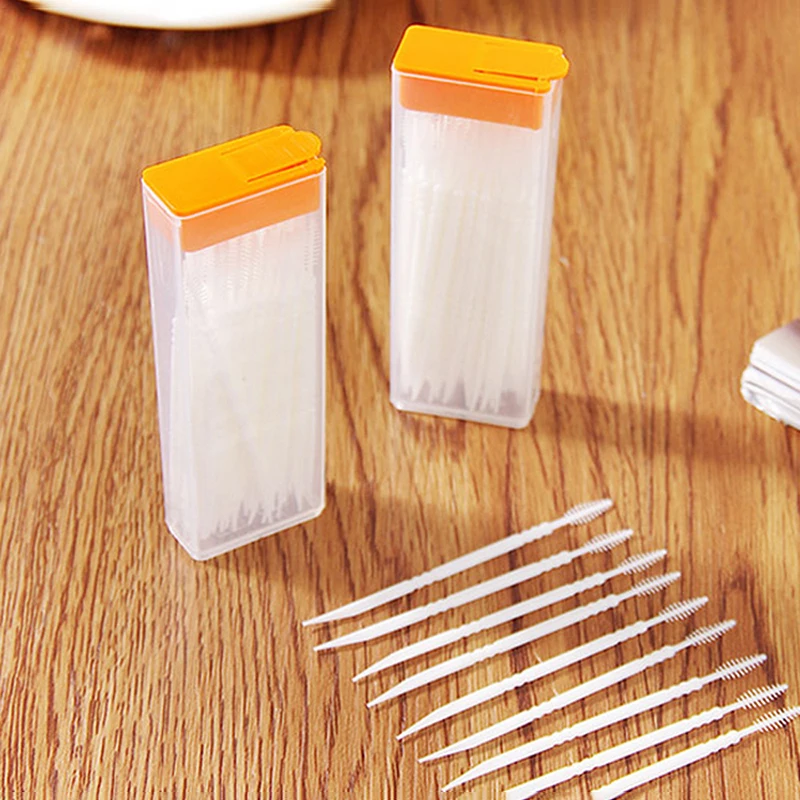 50Pcs/Box Oral Care Disposable - Dental Floss Picks บทวิจารณ์และราคา