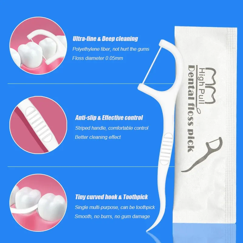 150pcs Dental Floss Flosser Pi - Dental Floss Picks บทวิจารณ์และราคา