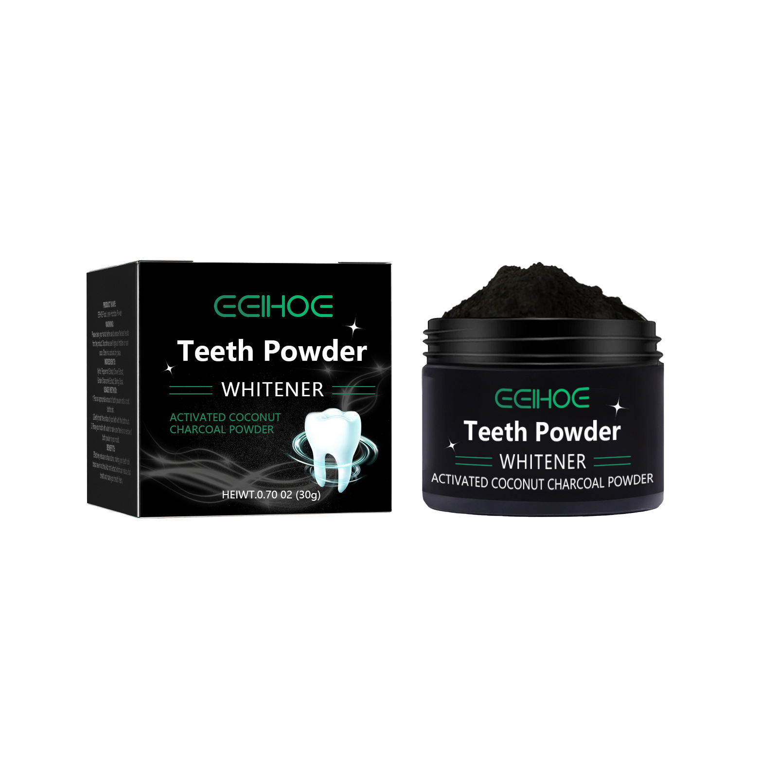 EELHOE Charcoal Powder for Tee - Whitening Powder Activated บทวิจารณ์และราคา