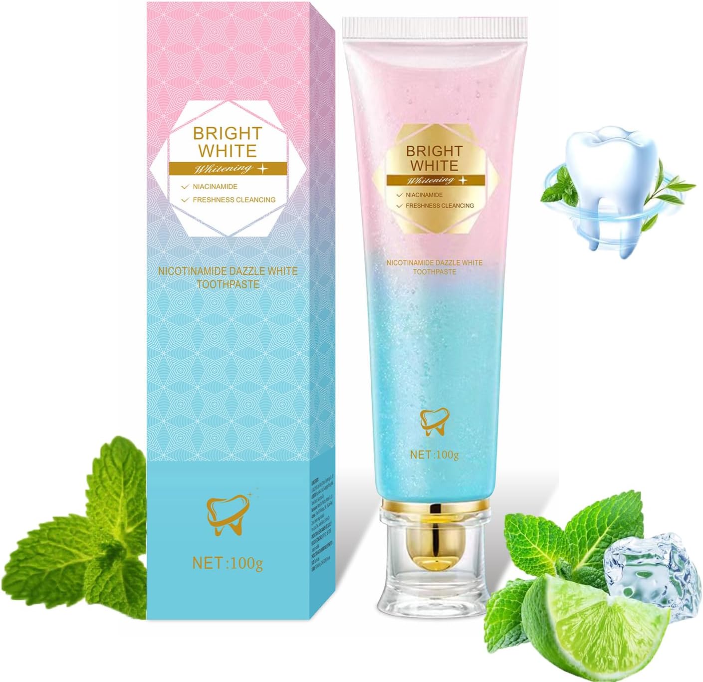 Niacinamide Whitening Toothpas - Teeth Whitening That Works บทวิจารณ์และราคา
