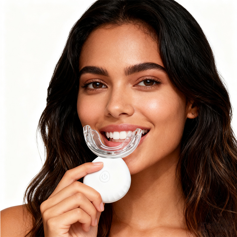 U-Shaped Rechargeable Light Qu - Teeth Whitening Kit At Home บทวิจารณ์และราคา