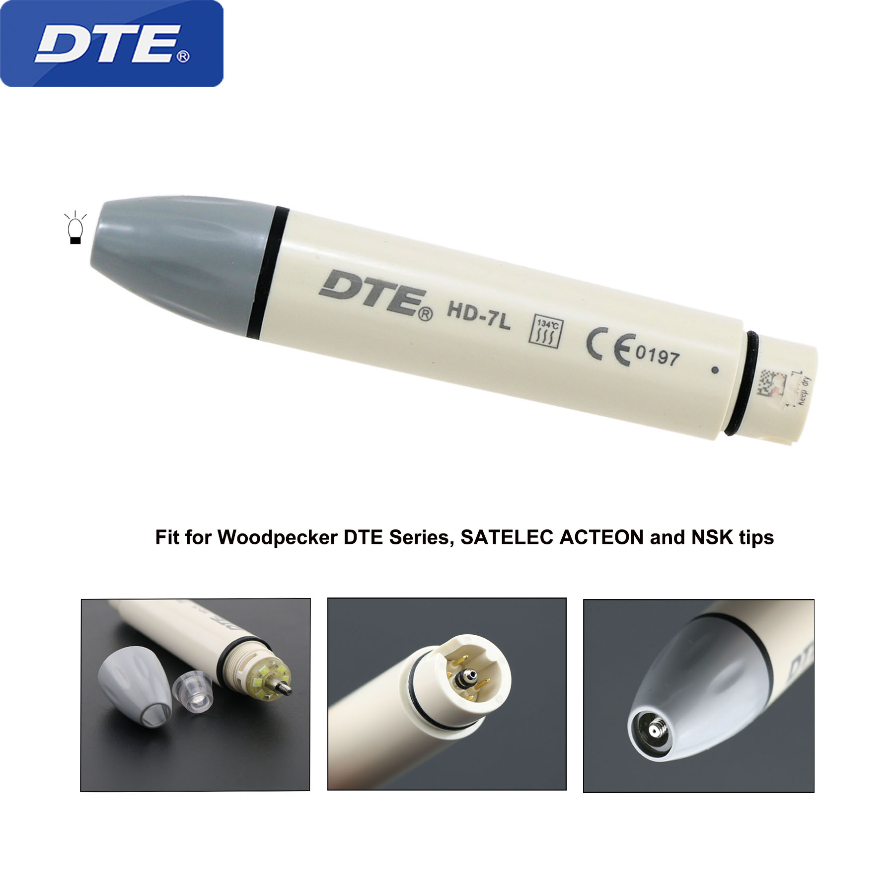Woodpecker DTE Dental Ultrason - Teeth Whitening Tips บทวิจารณ์และราคา