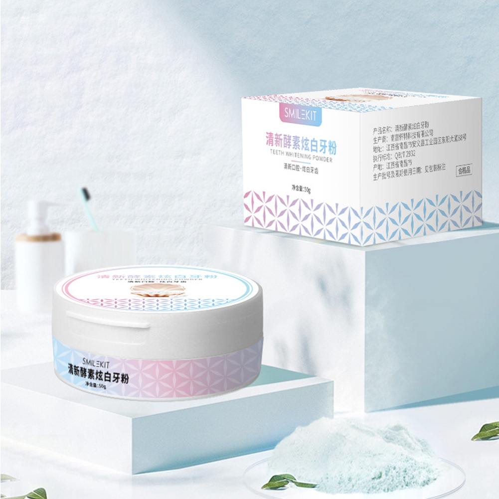 2 Types Teeth Whitening Powder - Whitening Powder Activated บทวิจารณ์และราคา