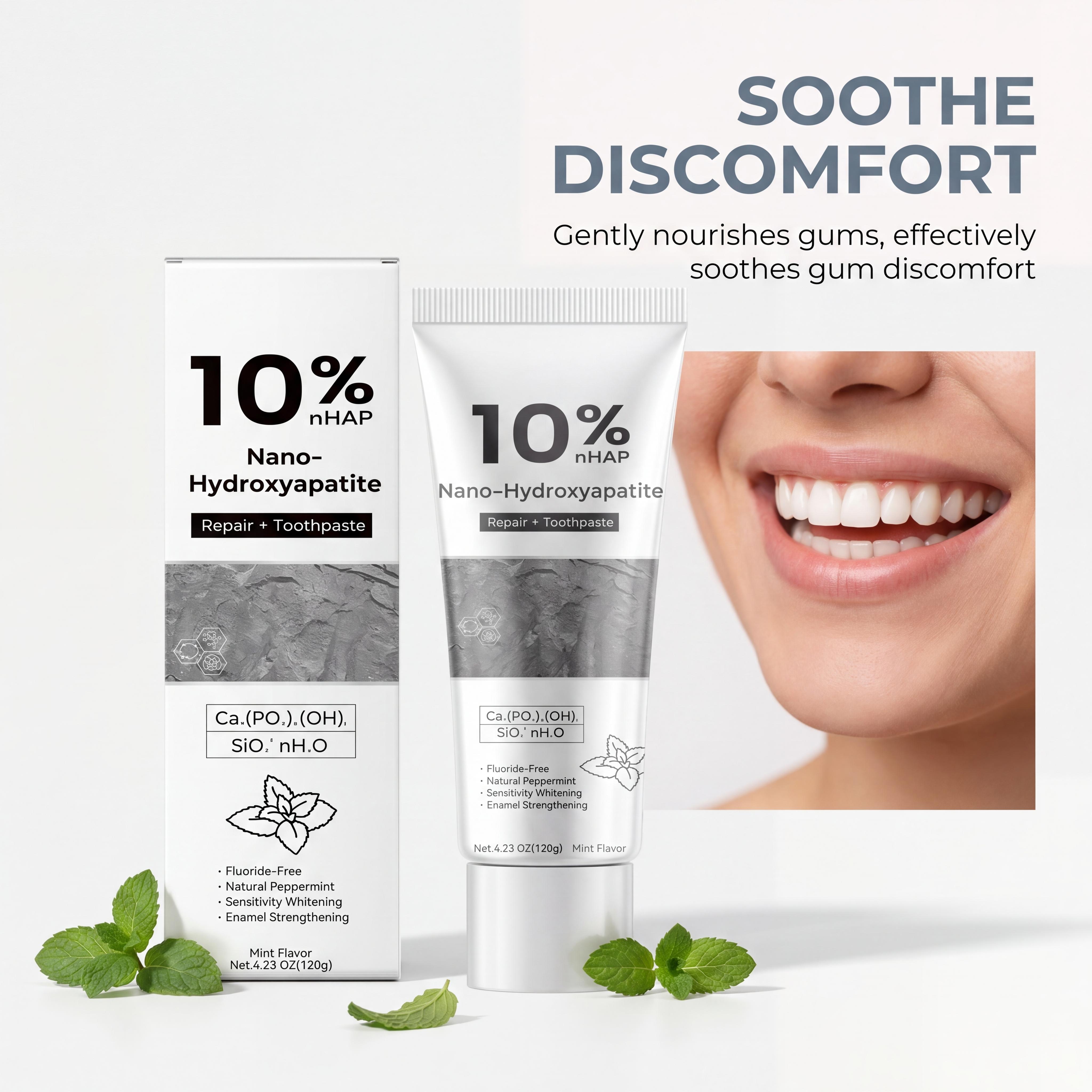 Nano-Hydroxyapatite Toothpaste - Teeth Whitening That Works บทวิจารณ์และราคา