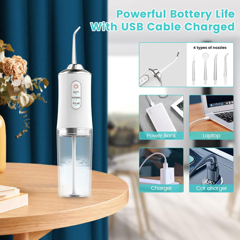 Oral Irrigator Dental Water Je - Dental Floss Picks บทวิจารณ์และราคา