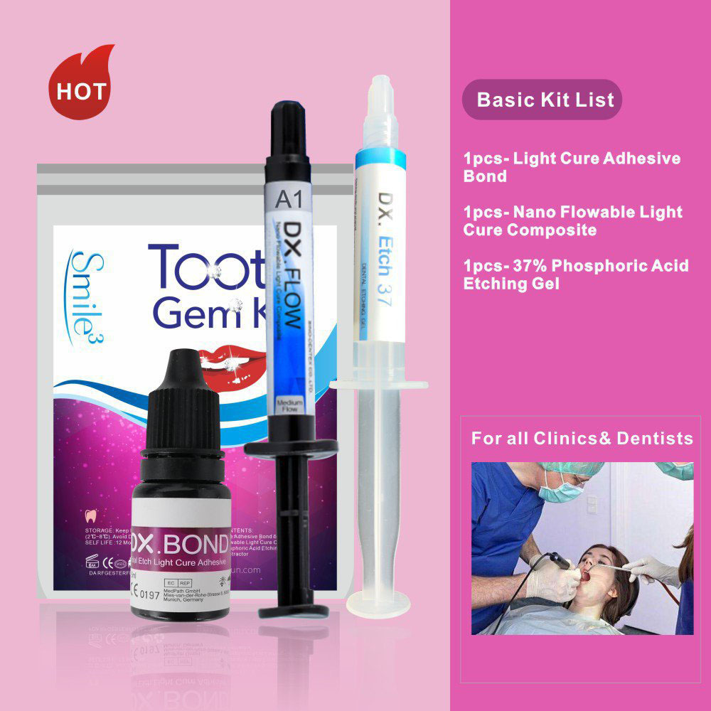 HOT Tooth Gem Kit Teeth Decora - Teeth Whitening Kit At Home บทวิจารณ์และราคา