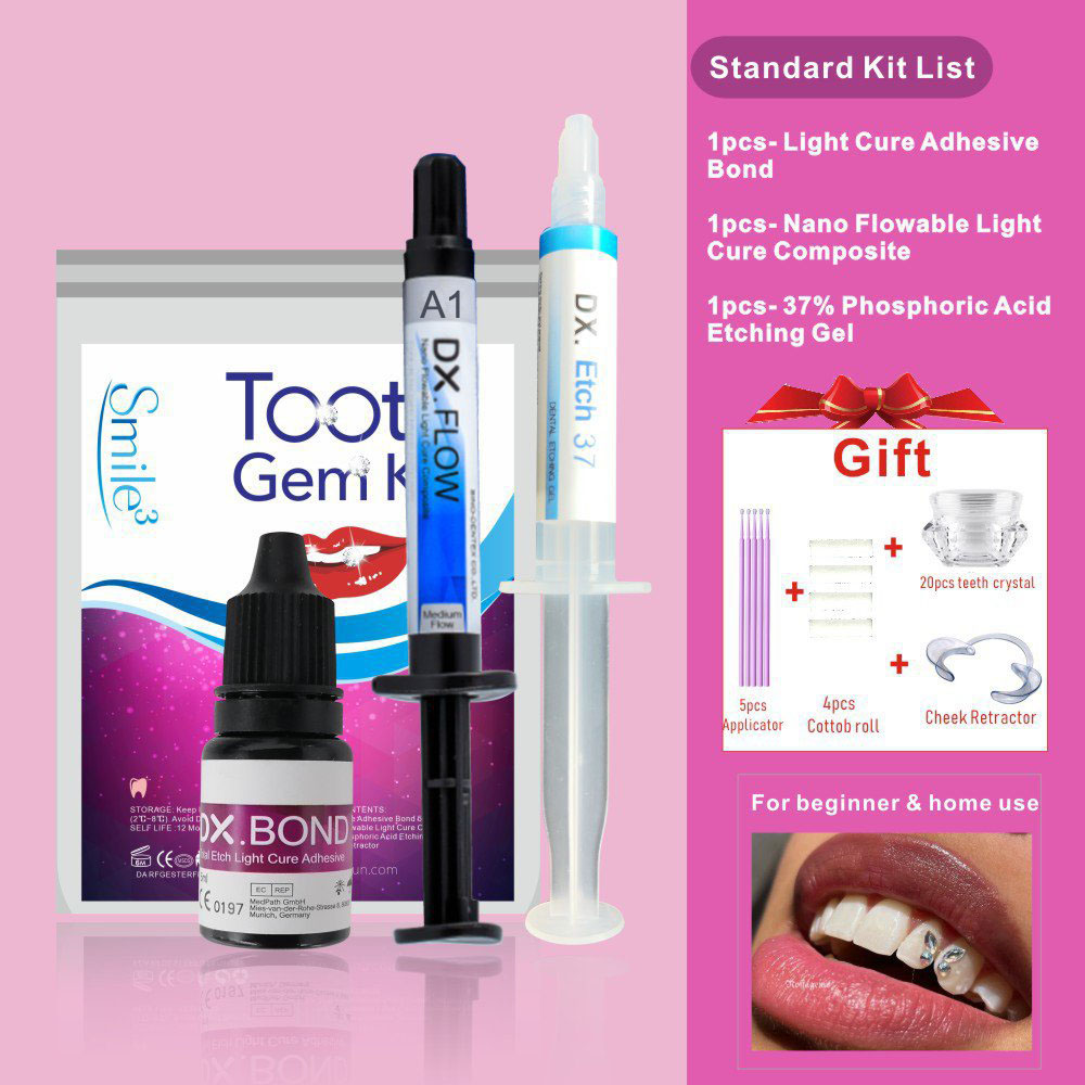 HOT Tooth Gem Kit Teeth Decora - Teeth Whitening Kit At Home บทวิจารณ์และราคา