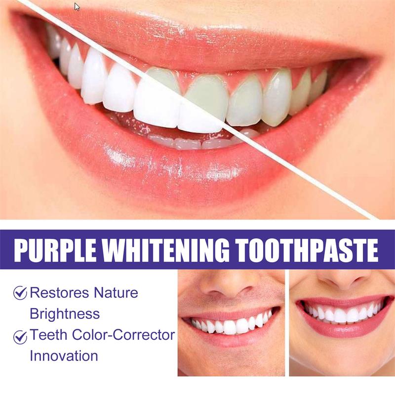 9D Purple Teeth Whitening Toot - Teeth Whitening That Works บทวิจารณ์และราคา