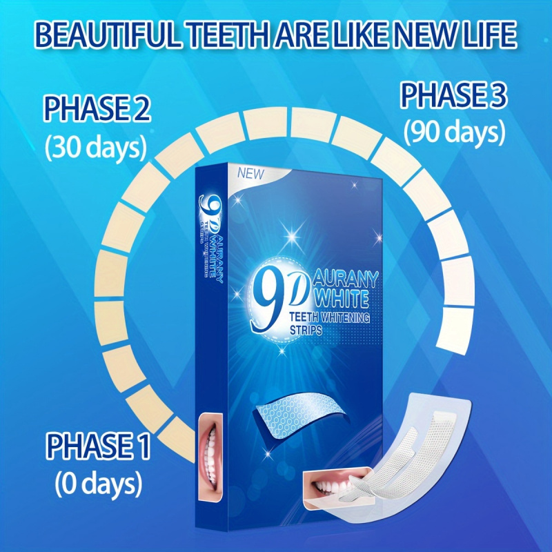 21 Pairs of 9D Aurany White Te - Teeth Whitening Results บทวิจารณ์และราคา