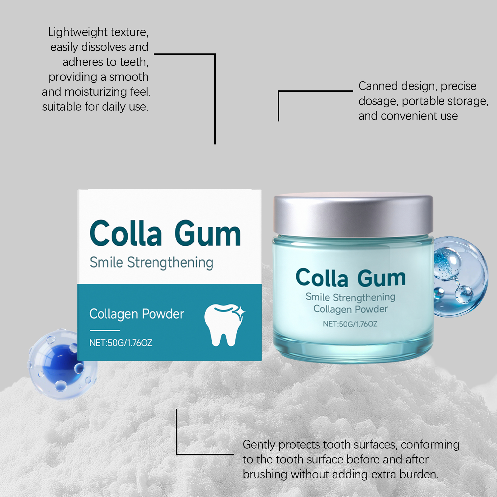 50g Collagen Tooth Powder Remi - Teeth Whitening Co บทวิจารณ์และราคา