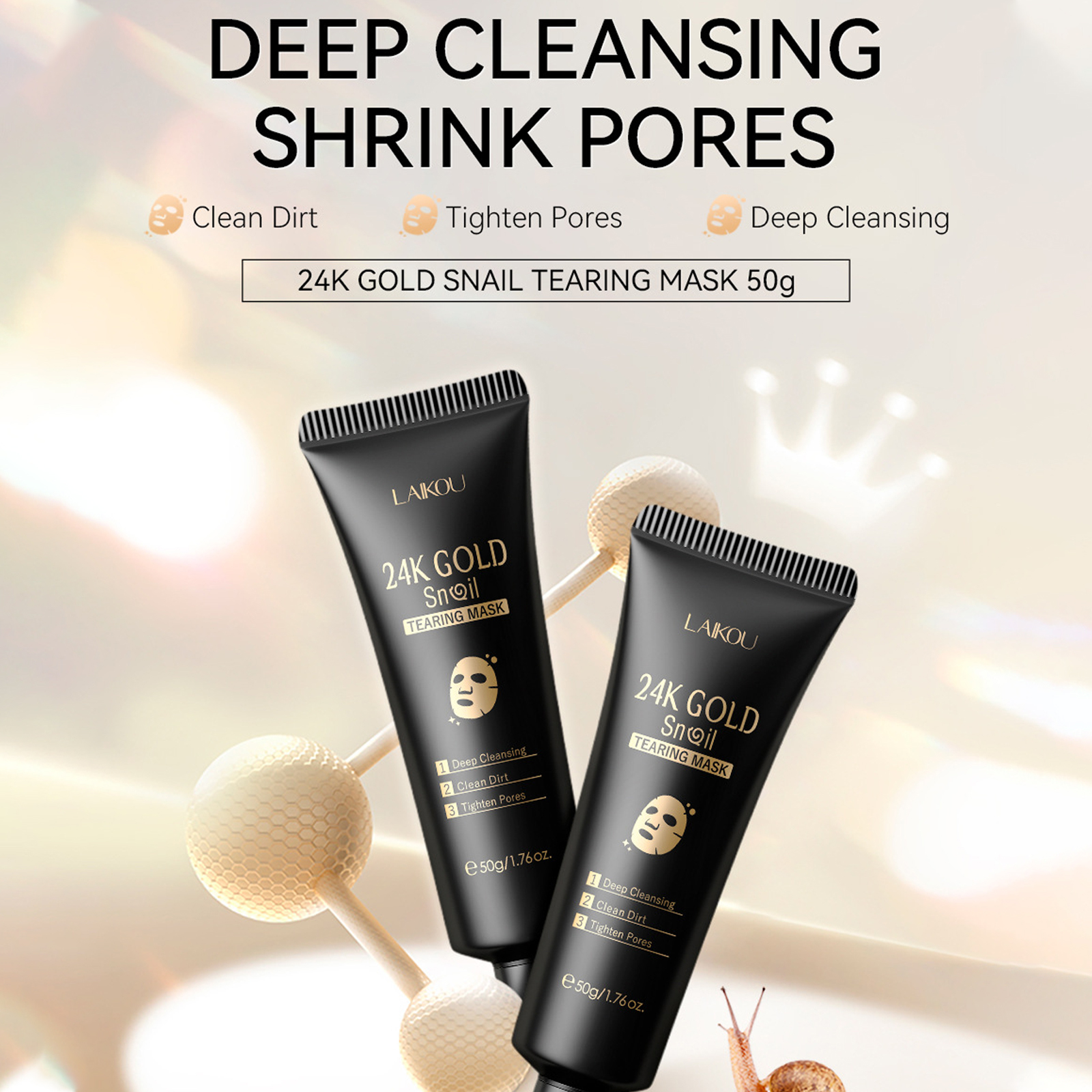 24K Gold Collagen Active Face  - Whitening Powder Activated บทวิจารณ์และราคา