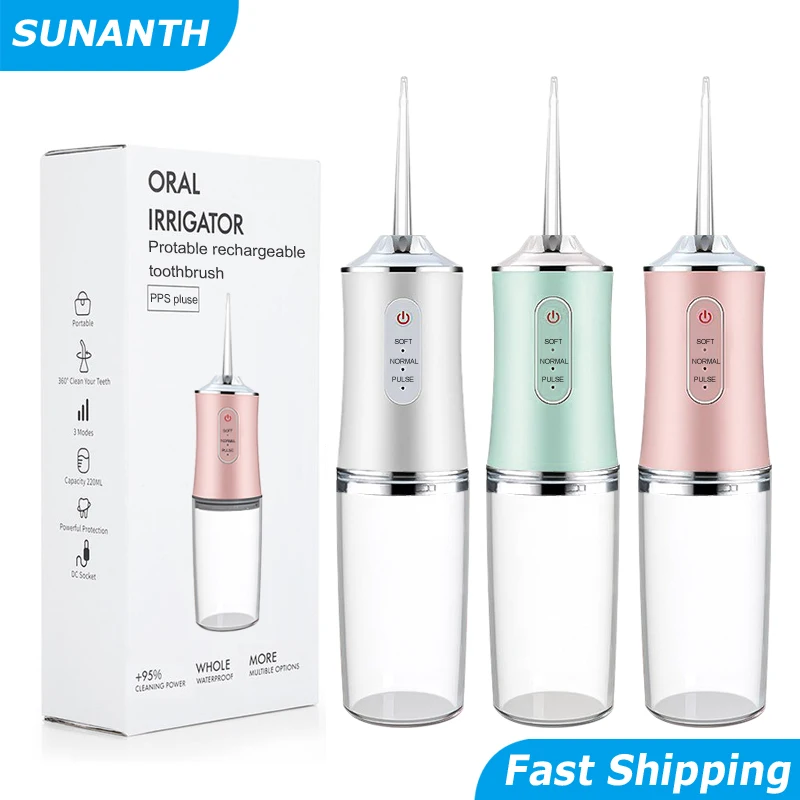 Portable Dental Water Flosser  - Dental Floss Picks บทวิจารณ์และราคา
