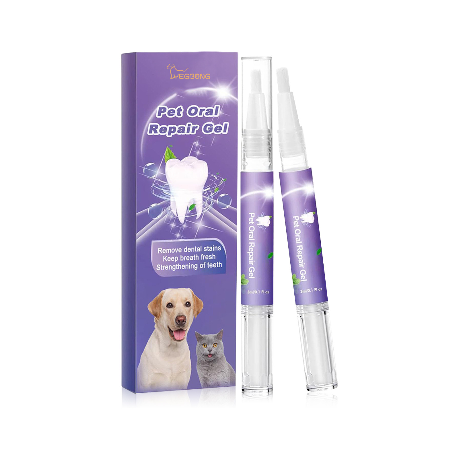 Pet Oral Repair Gel Puppy Tart - Teeth Whitening Results บทวิจารณ์และราคา