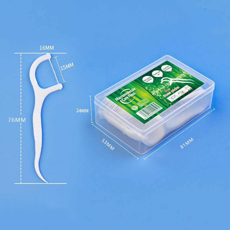 50pcs Dental Floss Flosser Pic - Dental Floss Picks บทวิจารณ์และราคา