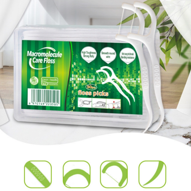 50pcs Dental Floss Flosser Pic - Dental Floss Picks บทวิจารณ์และราคา