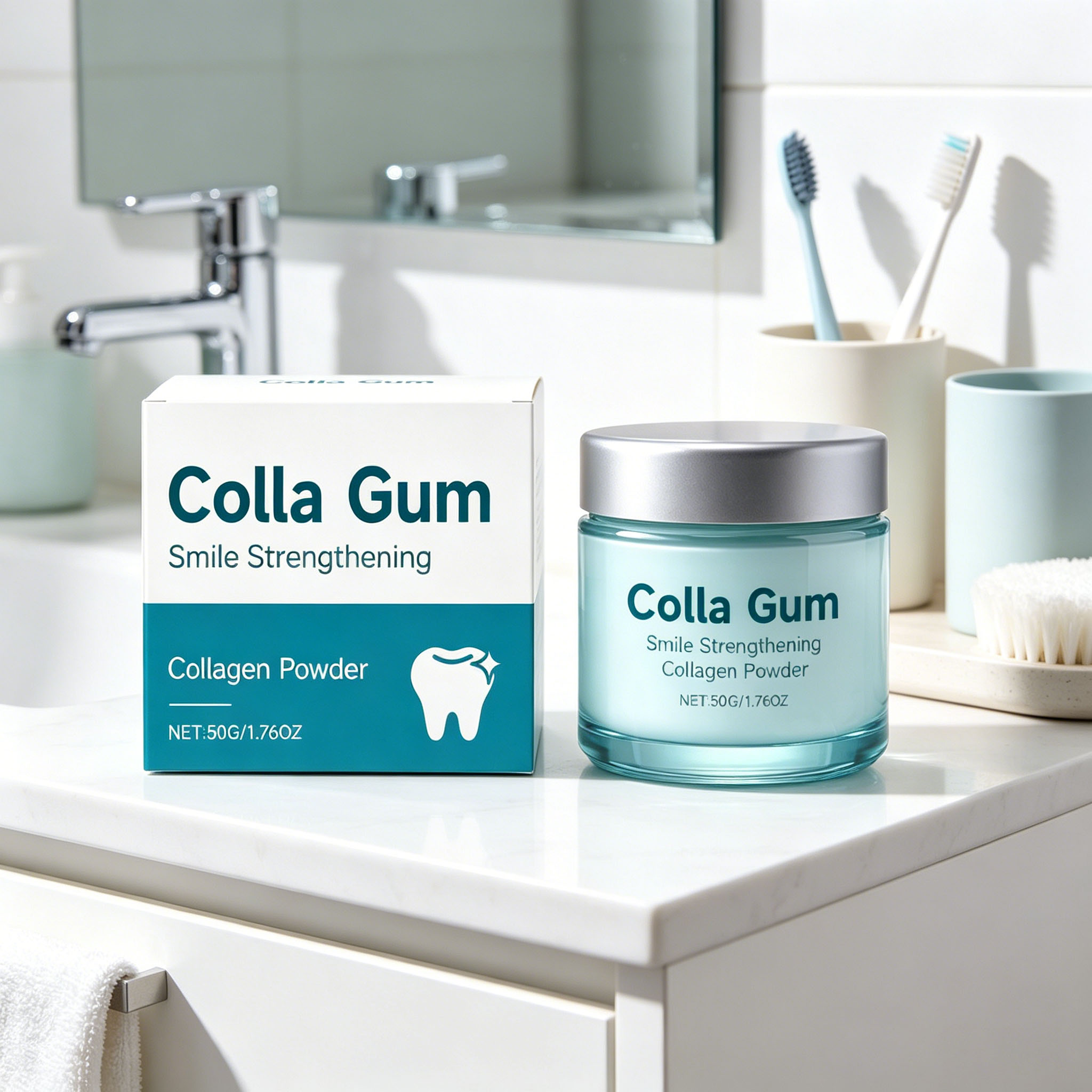 Collagen Whitening Tooth Powde - Teeth Whitening Co บทวิจารณ์และราคา