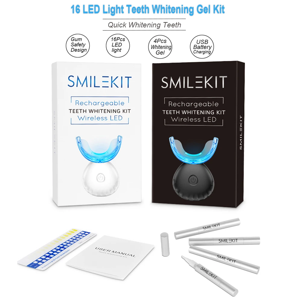 Dental Teeth Whitening Kit Min - Teeth Whitening (Bleaching) บทวิจารณ์และราคา