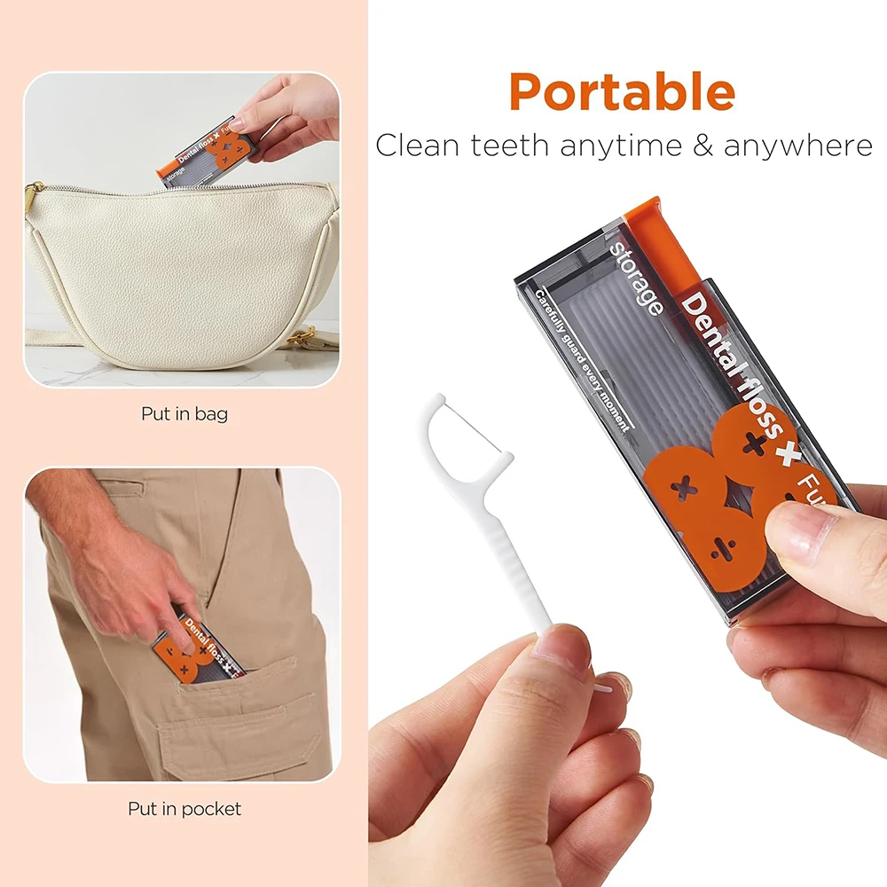 Auto Dental Floss Dispenser Sm - Dental Floss Picks บทวิจารณ์และราคา