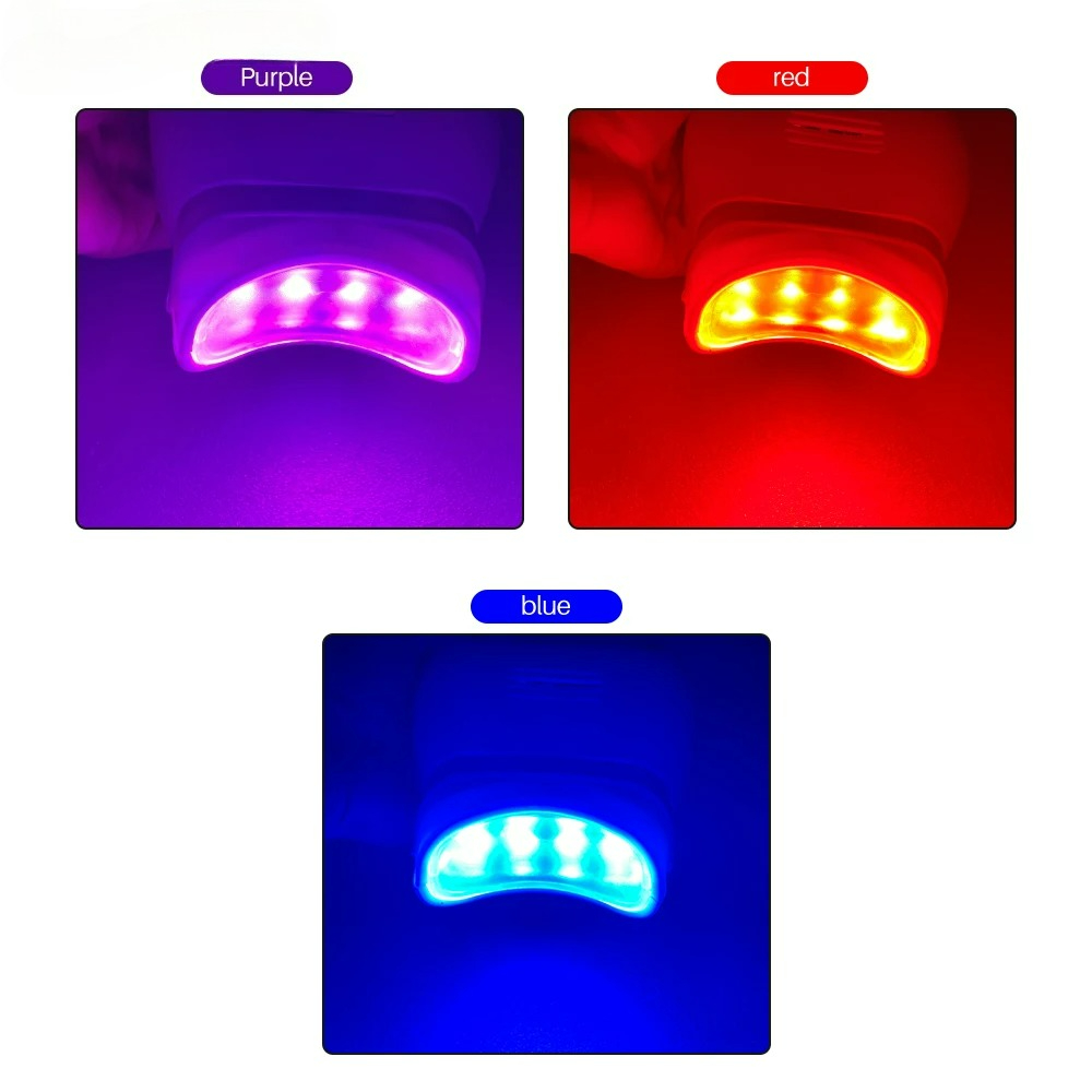 Adjustable 3 Colors LED Teeth  - Teeth Whitening (Bleaching) บทวิจารณ์และราคา