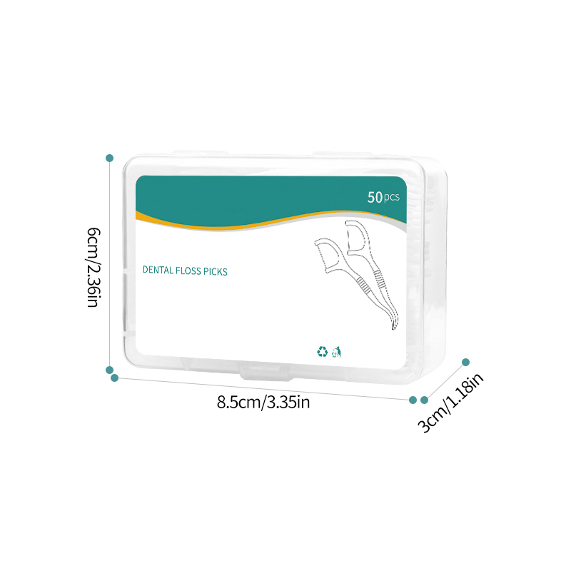 300PCS - Fine and smooth polym - Dental Floss Picks บทวิจารณ์และราคา