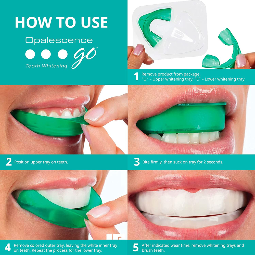 Opalescence Go Teeth Whitening - Teeth Whitening Kit At Home บทวิจารณ์และราคา