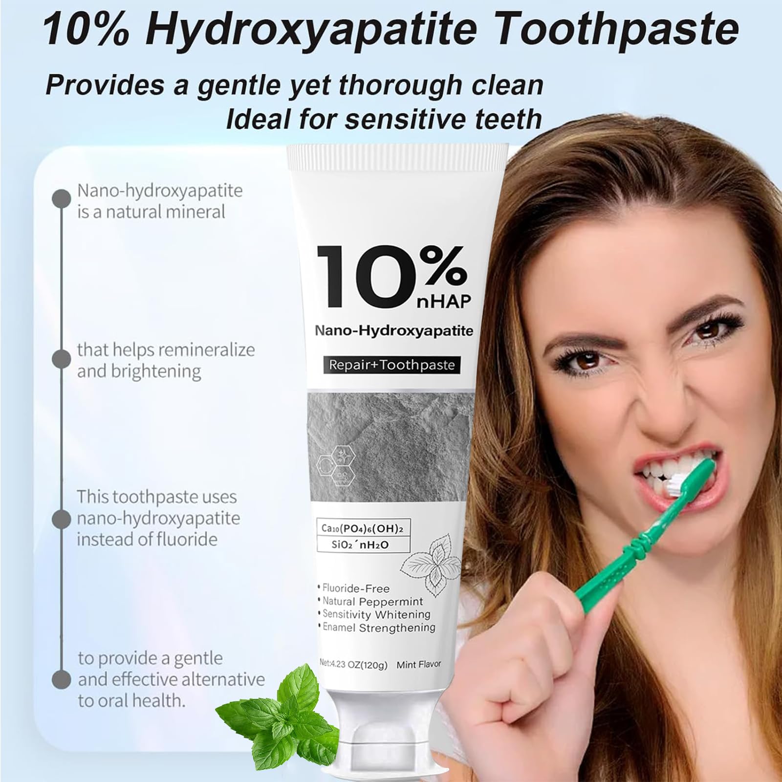 10% Nano-Hydroxyapatite Toothp - Teeth Whitening That Works บทวิจารณ์และราคา
