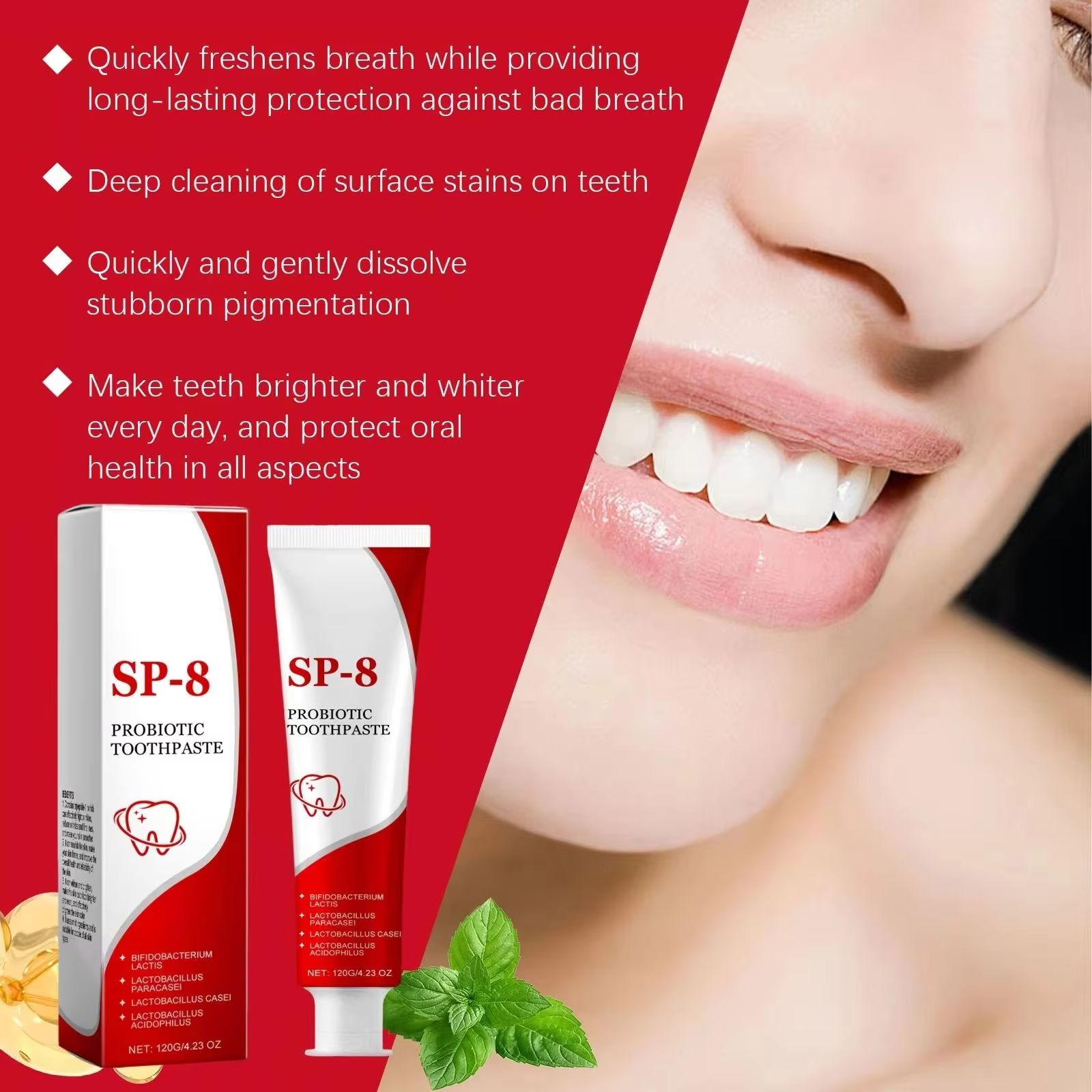 Sp 10 Probiotic Whitening Toot - Teeth Whitening (Bleaching) บทวิจารณ์และราคา