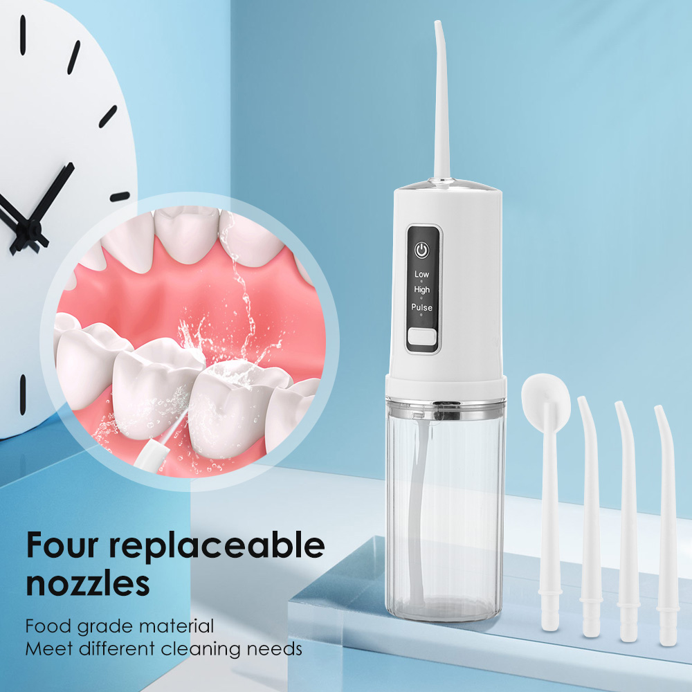 Portable Oral Irrigator Water  - Dental Floss Picks บทวิจารณ์และราคา