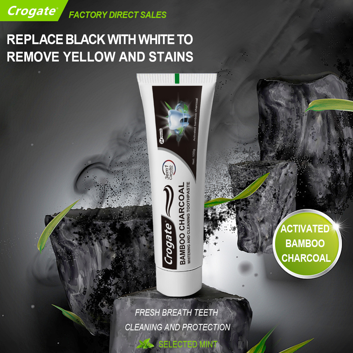 @@Whitening Toothpaste Bamboo  - Teeth Whitening Co บทวิจารณ์และราคา