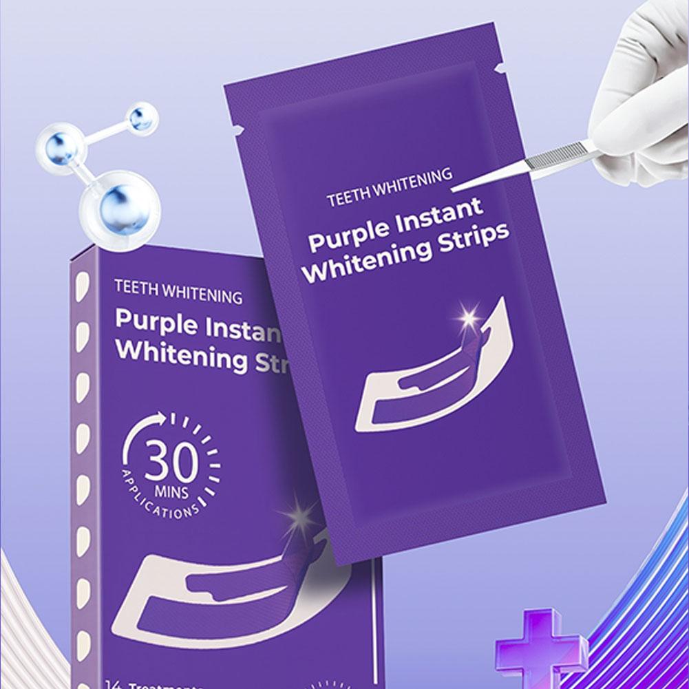 V34 Teeth Whitening Strips - E - Teeth Whitening Kit At Home บทวิจารณ์และราคา