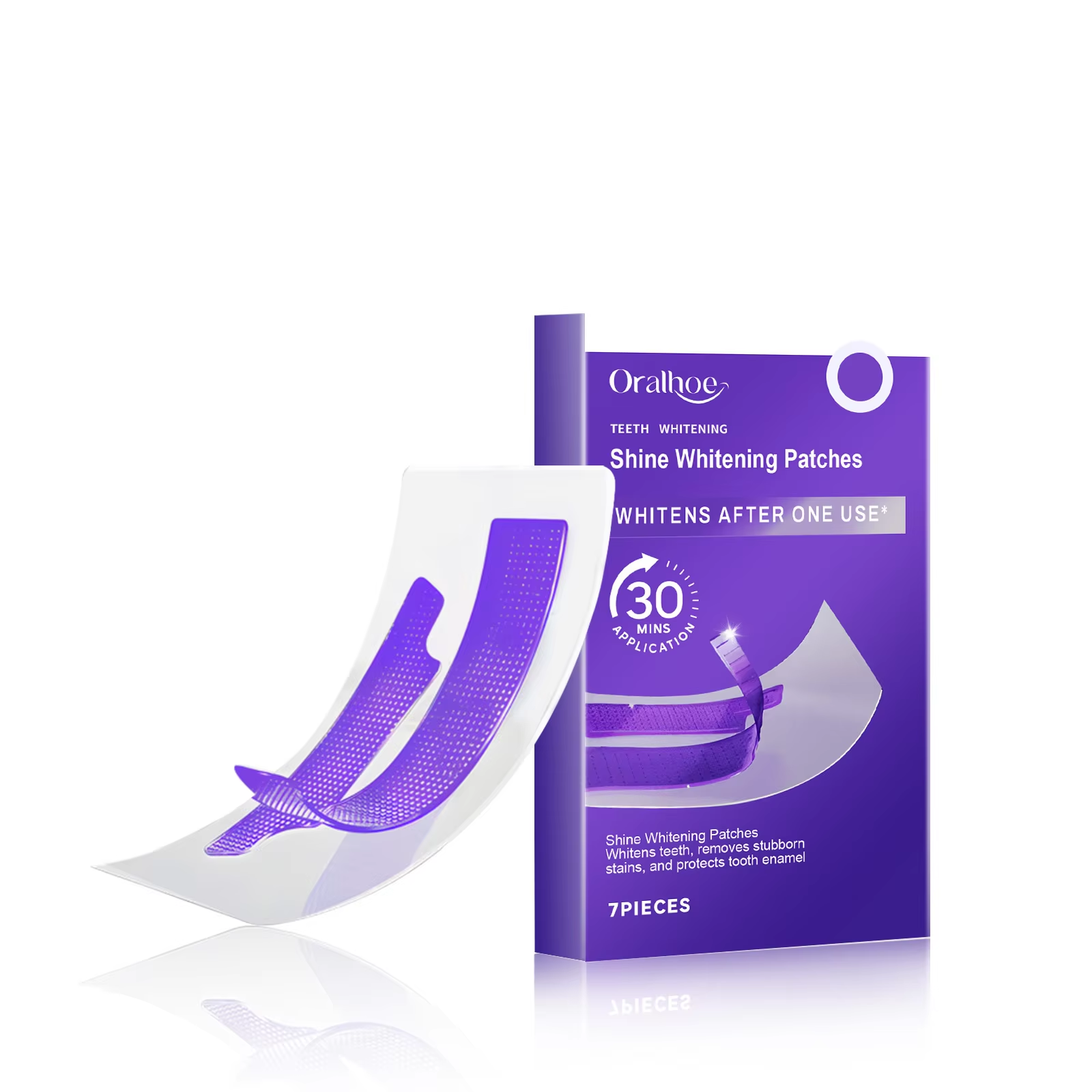 Purple Teeth Whitening Strips  - Teeth Whitening (Bleaching) บทวิจารณ์และราคา