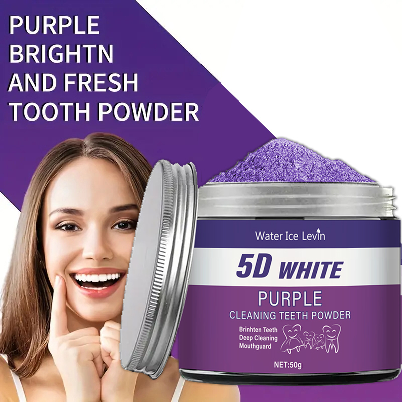 Purple Teeth Whitening Powder, - Teeth Whitening Co บทวิจารณ์และราคา