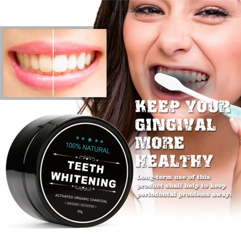 Food Grade Teeth Powder Charco - Whitening Powder Activated บทวิจารณ์และราคา