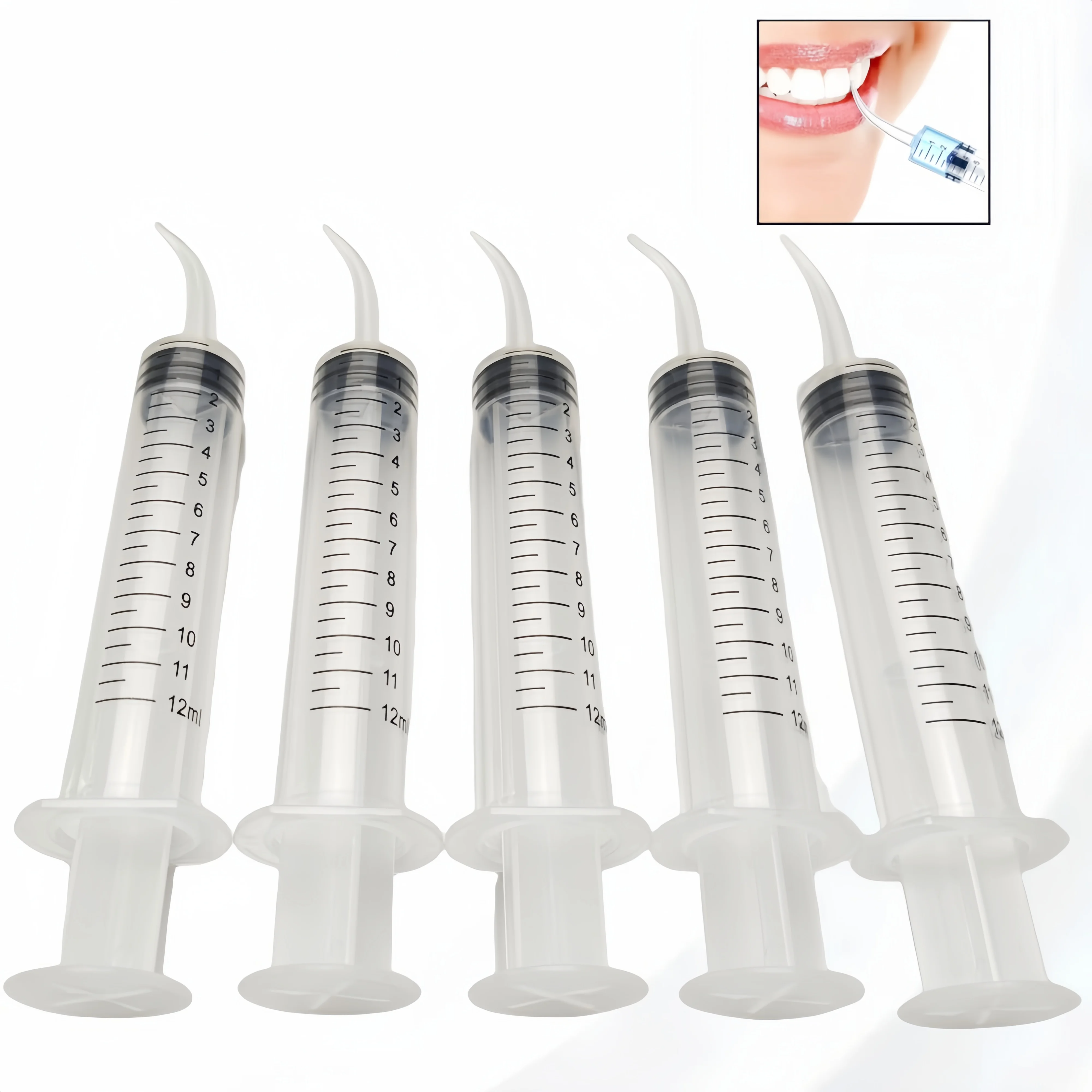 NIGF 5Pcs Disposable Plastic D - Teeth Whitening Tips บทวิจารณ์และราคา