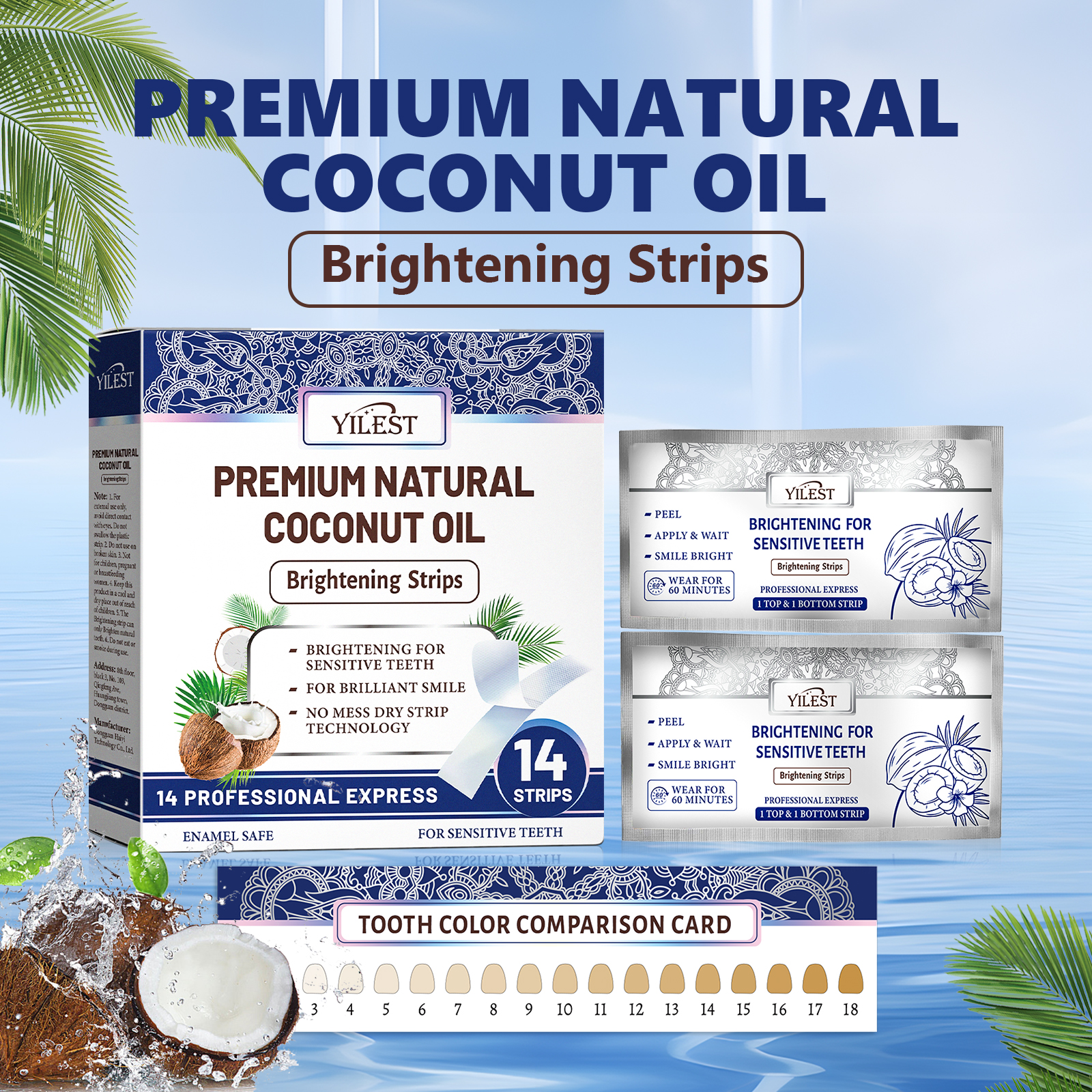 Teeth Whitening Strips 14pcs C - Teeth Whitening (Bleaching) บทวิจารณ์และราคา