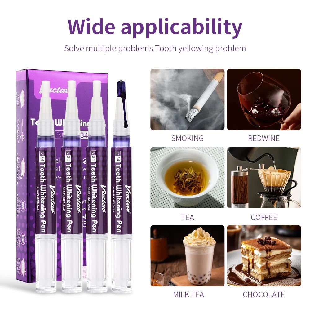 Vaclav V34 Purple teeth whiten - Teeth Whitening Results บทวิจารณ์และราคา