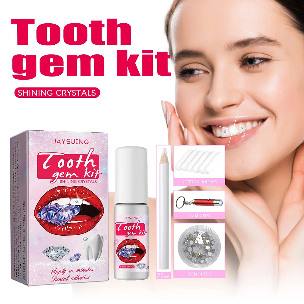 DIY Tooth Gems Kit with Crysta - Teeth Whitening Kit At Home บทวิจารณ์และราคา