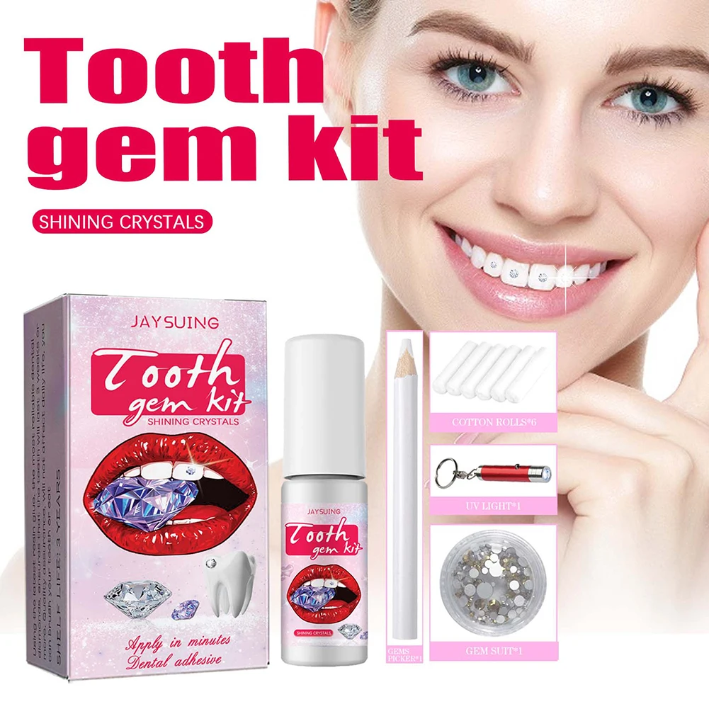 DIY Tooth Gems Kit with Crysta - Teeth Whitening Kit At Home บทวิจารณ์และราคา